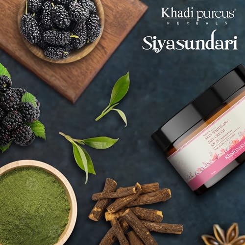 PUREUS Khadi Herbals Skin Glowing Vitamin C Combo Kit For Glowing Skin & Anti Aging Fairness | Day Cream (Spf 25), Vitamin C Face Serum, & Vitamin C Face Wash + Rose Lip Balm (300 Gm) 3 PUREUS Khadi Herbals Skin Glowing Vitamin C Combo Kit For Glowing Skin & Anti Aging Fairness | Day Cream (Spf 25), Vitamin C Face Serum, & Vitamin C Face Wash + Rose Lip Balm (300 Gm) - Image 3