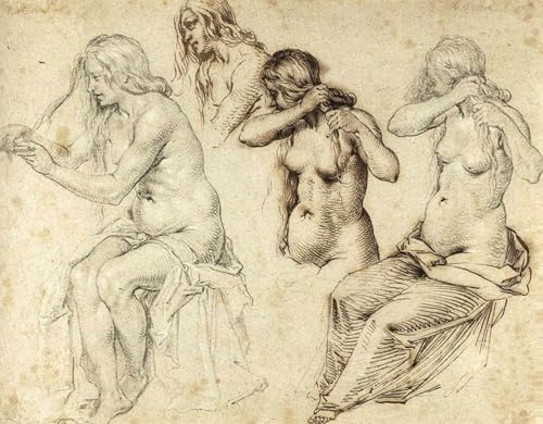 Impression Peinture Jacob De Gheyn Ii Art Mural Graffiti Moderne Poster Toile Luxe 60x90cm