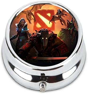 Dota 2 Personalized Durable Stainless Steel Pill Box Jewelry Case