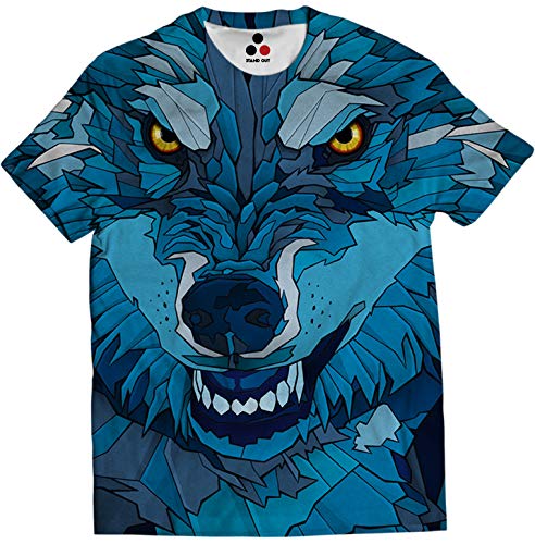 Image of STAND OUT All Over Printed Psychelic Trippy Animal T-Shirts