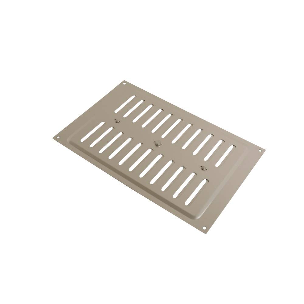 Lunn Hardware Satin Annodised Aluminium Hit & Miss Vent , 9-Inch x 3-Inch Size