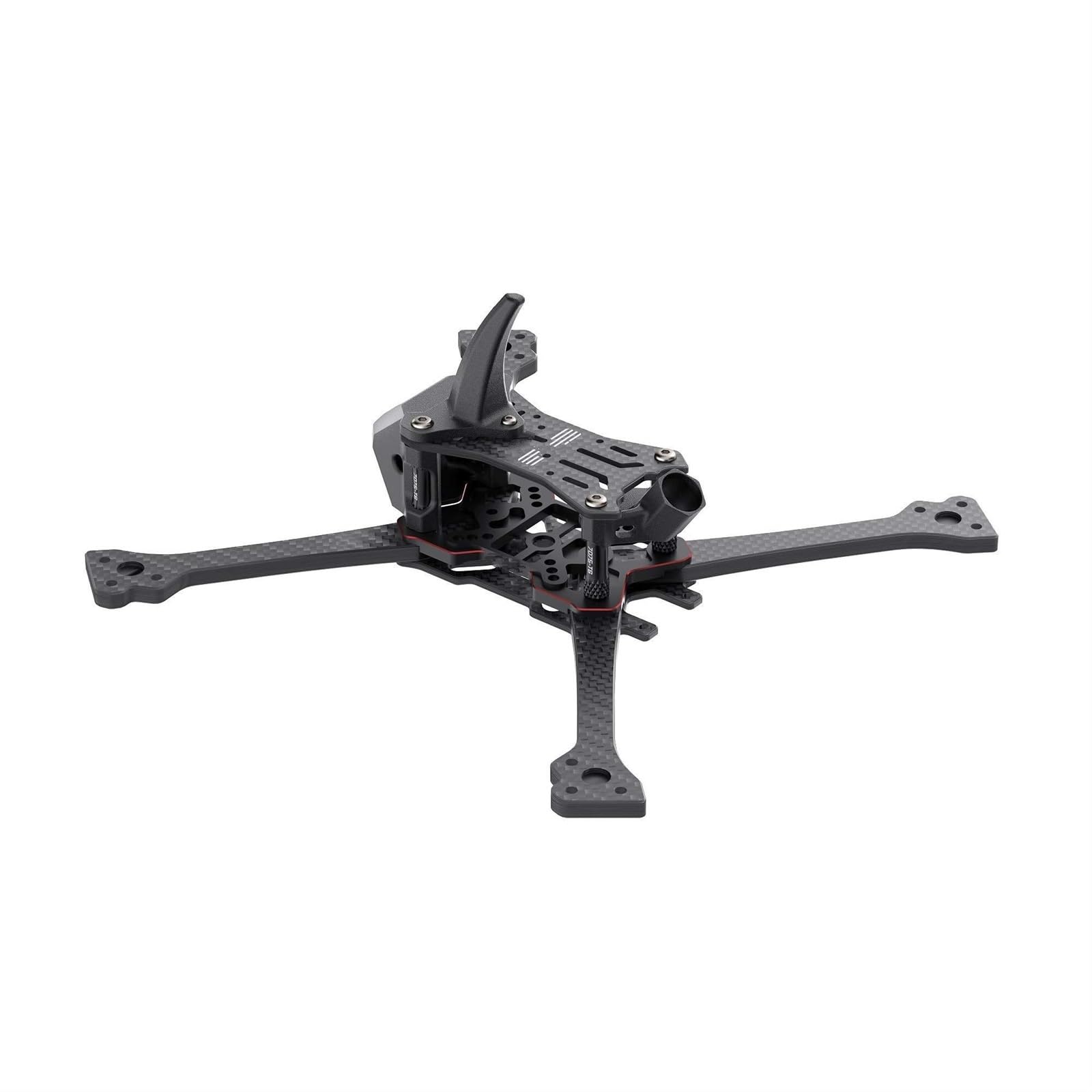 IWBR GEP-Racer FPV Kit telaio X Design della struttura Interasse da 5 pollici 208 mm compatibile HDZero HD VTX for drone da corsa (Size : Sliver)