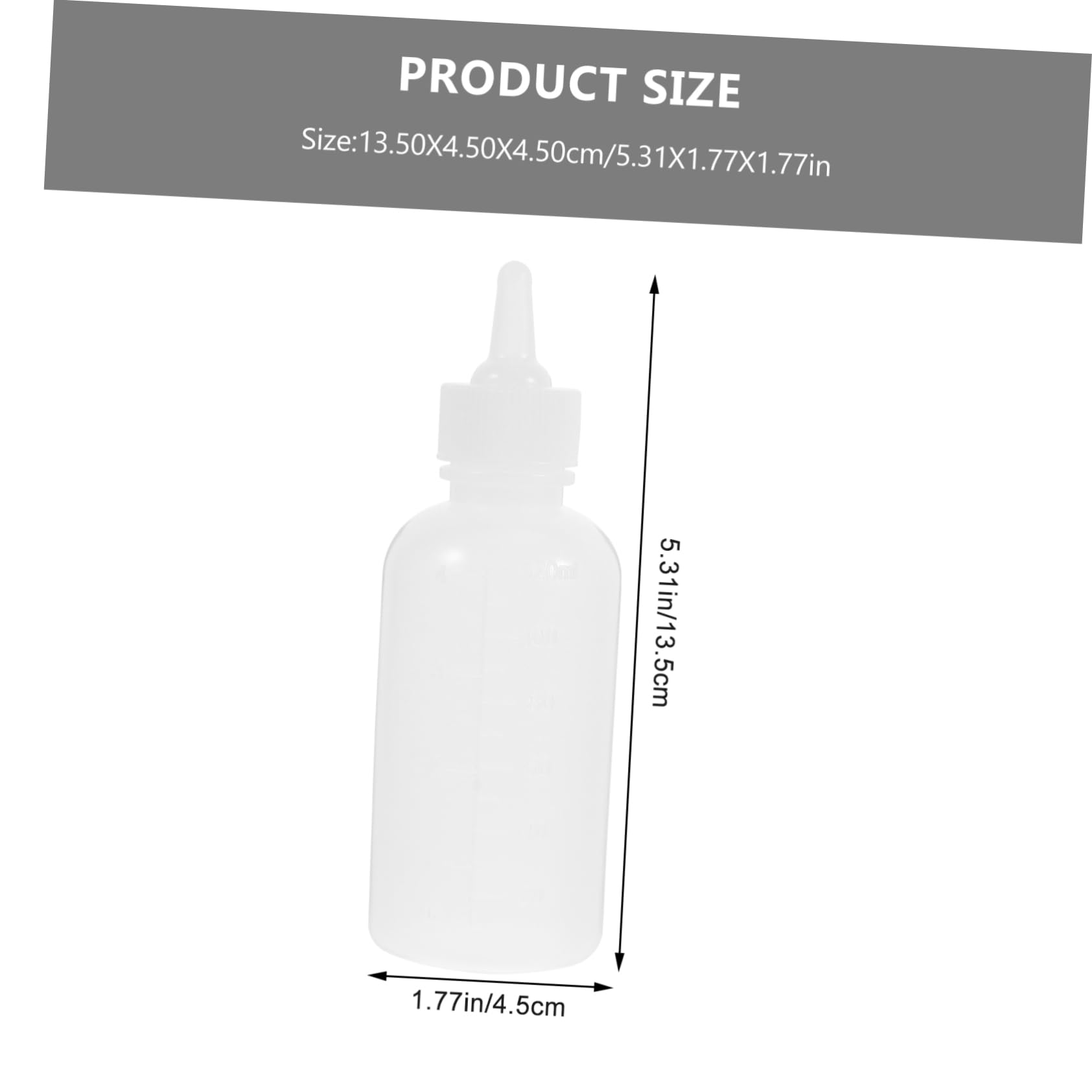 Sosoport Pet Nursing Set Small Pet Nursing Baby for Silicone Reusable Pet Nursers