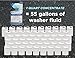 Sanco Industries Aqua Charge - Windshield Washer Fluid Ultra Concentrate, 1 Bottle Makes 55 Gallons - 32 Ounces