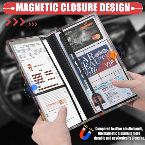 Organizador de Documentos para Auto Magnético miniatura 4