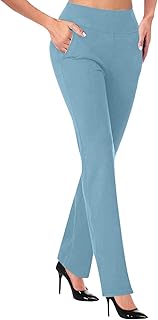 2025 - Pantalones Mujer Pantalones de Trabajo Casual de Negocios Cintura Alta Pantalones Elásticos para Cubrir Pantalones Slacks Parte Inferior Leggings Calavera