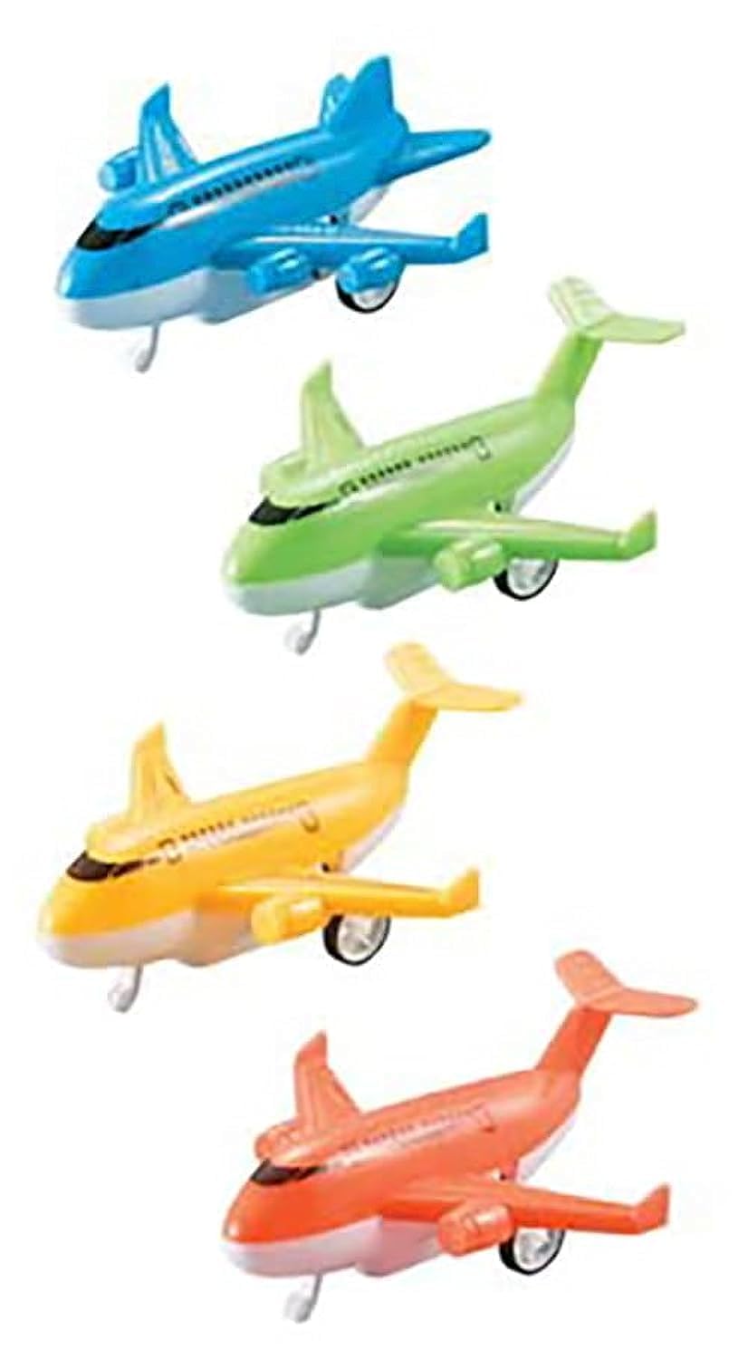 International ToysPULL BACK PLANE 6PCS