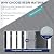 Amopatio 47 Cu.ft Vertical Storage Shed with Shelves, 4.5x5.5 FT Outdoor Resin Shed with Floor, Waterproof Weather Resistance Plastic Cabinet, Lockable Doors for Patio, Garden, Lawn, Grey & White