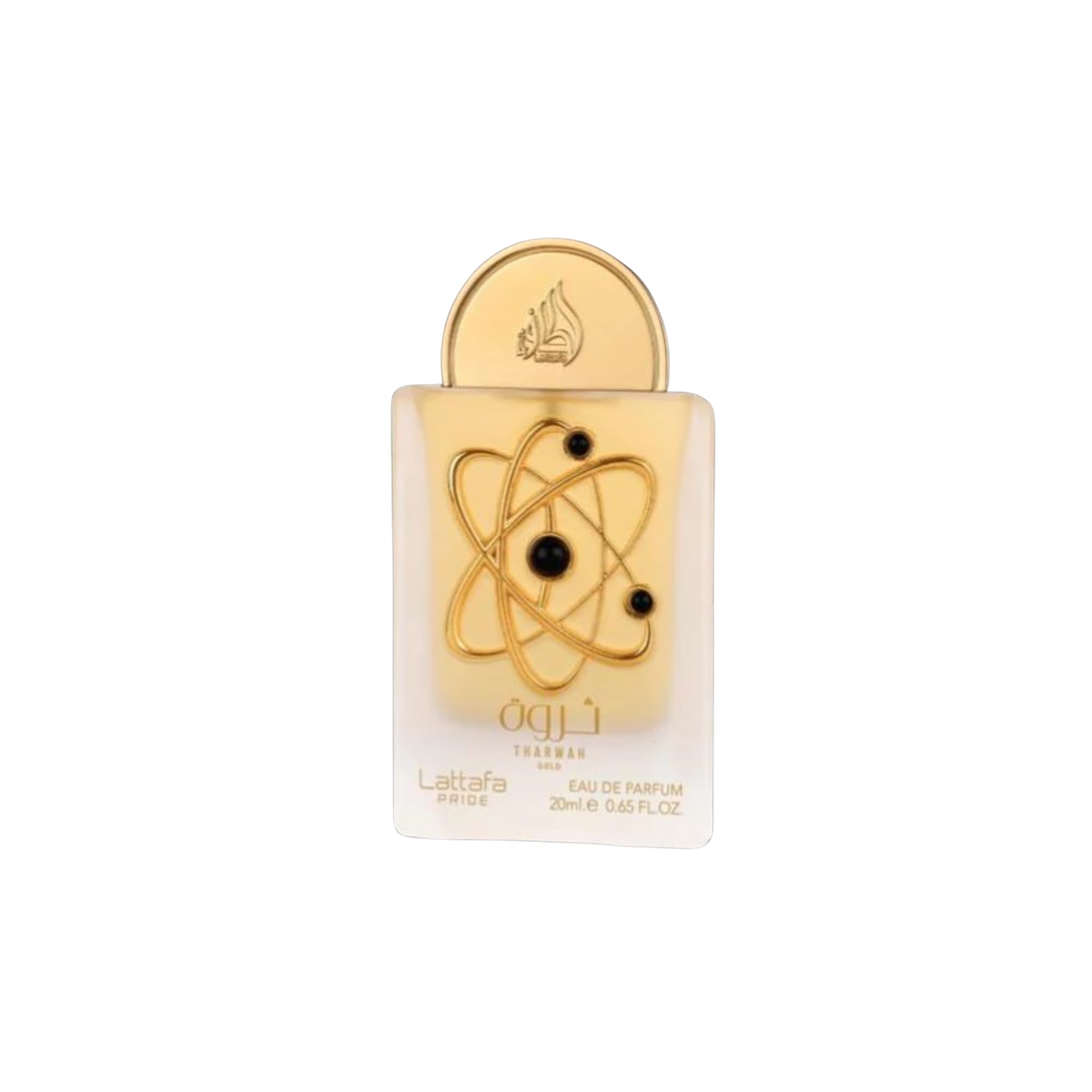 Lattafa Pride Tharwah Gold para Unisex 3 piezas Set de Regalo (3.4 onzas líquidas EDP + 0.65 onzas líquidas EDP + 6.67 onzas líquidas Deo)