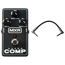 MXR M-132 Super Comp Pédale de compression W/câble de raccordement - Les Beatles, Paul McCartney, John Lennon, RIngo Starr, George Harrison