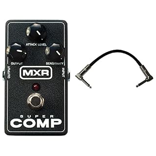 MXR M-132 Super Comp Pédale de compression W/câble de raccordement - Les Beatles, Paul McCartney, John Lennon, RIngo Starr, George Harrison
