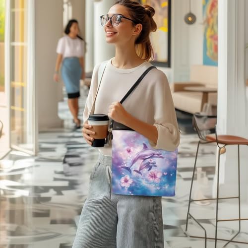 Image of HUGS IDEA Boho Bags for Women Leather Handbag Shoulder Bucket Crossbody Purse
