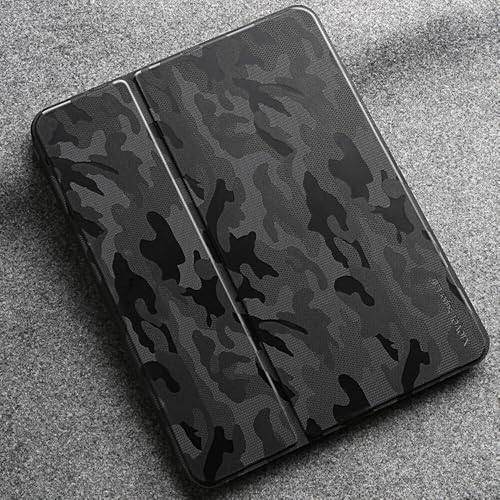 Protection iPad mini 6 anti-rayures noire avec coque silicone arrière