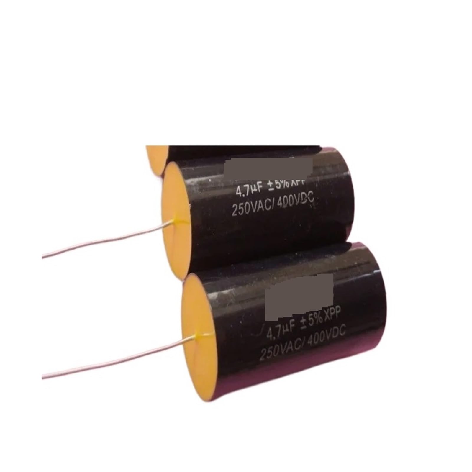 2PCS 4.7UF 5.6UF 8.2UF 12UF 15UF 400V Crossover Audio Copper Pin Infinite Capacitor(12UF 30X56)
