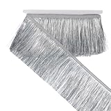 Nombreuses utilisations : parfait pour coudre sur des costumes de danse, des tenues de fête, des jupes, des sacs et des sacs à main. Ce ruban convient également pour décorer des abat-jours, des plafonniers, des décorations de vacances et des accents d'intérieur. S'adapte à diverses créations de bricolage et décoration de vacances et de fête, également un bon choix pour faire des cadeaux pour les parents et les amis pendant les festivals.