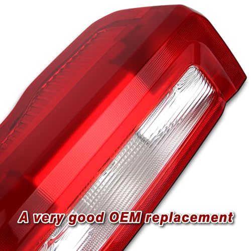 Image of Tail Lights Fit for 2023-2025 Ford F250 F350 Super Duty | Halogena Type Rear Light Accessories Rear Brake Lamp Signal Assembly OE:PC3Z13405D (Left Driver Side)