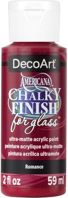 Deco Art Americana Chalky Finish for Glass 2oz, Multi-Colour, 10.16 x 3.31 x 3.31 cm