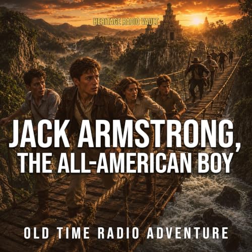 『Jack Armstrong, the All-American Boy - Old Time Radio Adventure』のカバーアート