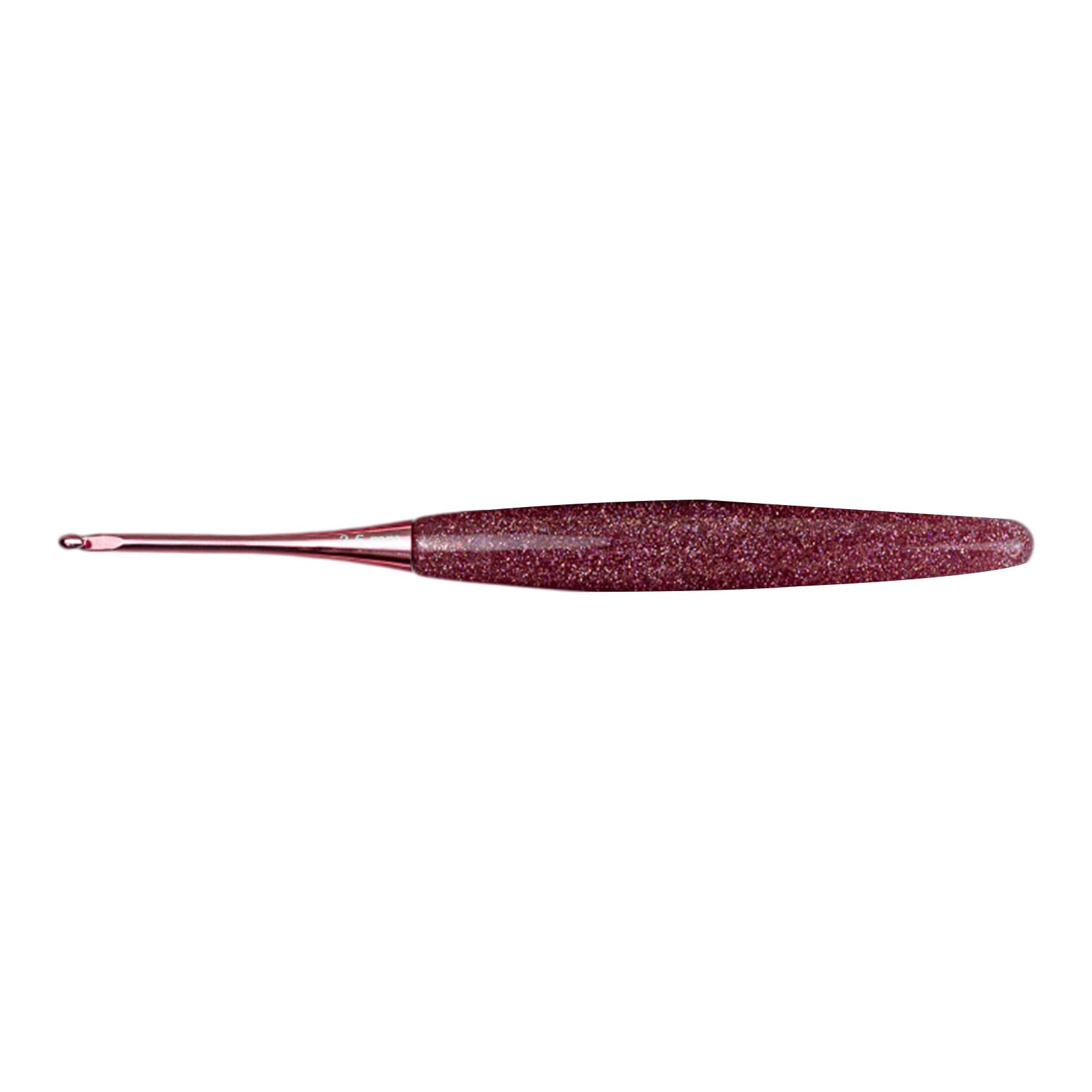 Shurhome 3.5Mm Ergonomic Resin Handle Crochet Hook Needle Aluminium Crochet Hook For Sweater Scarves Bag And Crocheting Craft Ergonomic