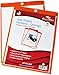 Job Ticket Holders - 9"x12" - Pack of 30 (orange) Top-loading with eyelet for hanging
