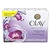 Olay Fresh Outlast Soothing Currant Beauty Bar, Orchid and Black, 4 Count, Packaging May Vary