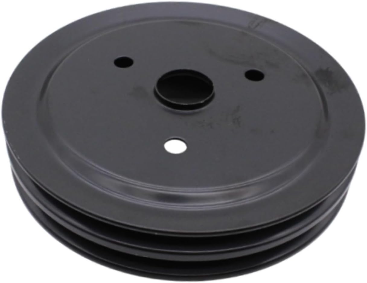 Crankshaft Pulley Double Groove Compatible For Chevrolet Small Block V8 Gen. I 5.7 L / 350 Ci 5.0 L / 307 Ci 6.6 L / 400 Ci Attachment