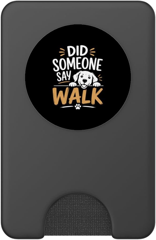 Did Someone Say Walk Dog Walker Pet Dog Walking Pet Owner PopSockets PopWallet for MagSafe image 2