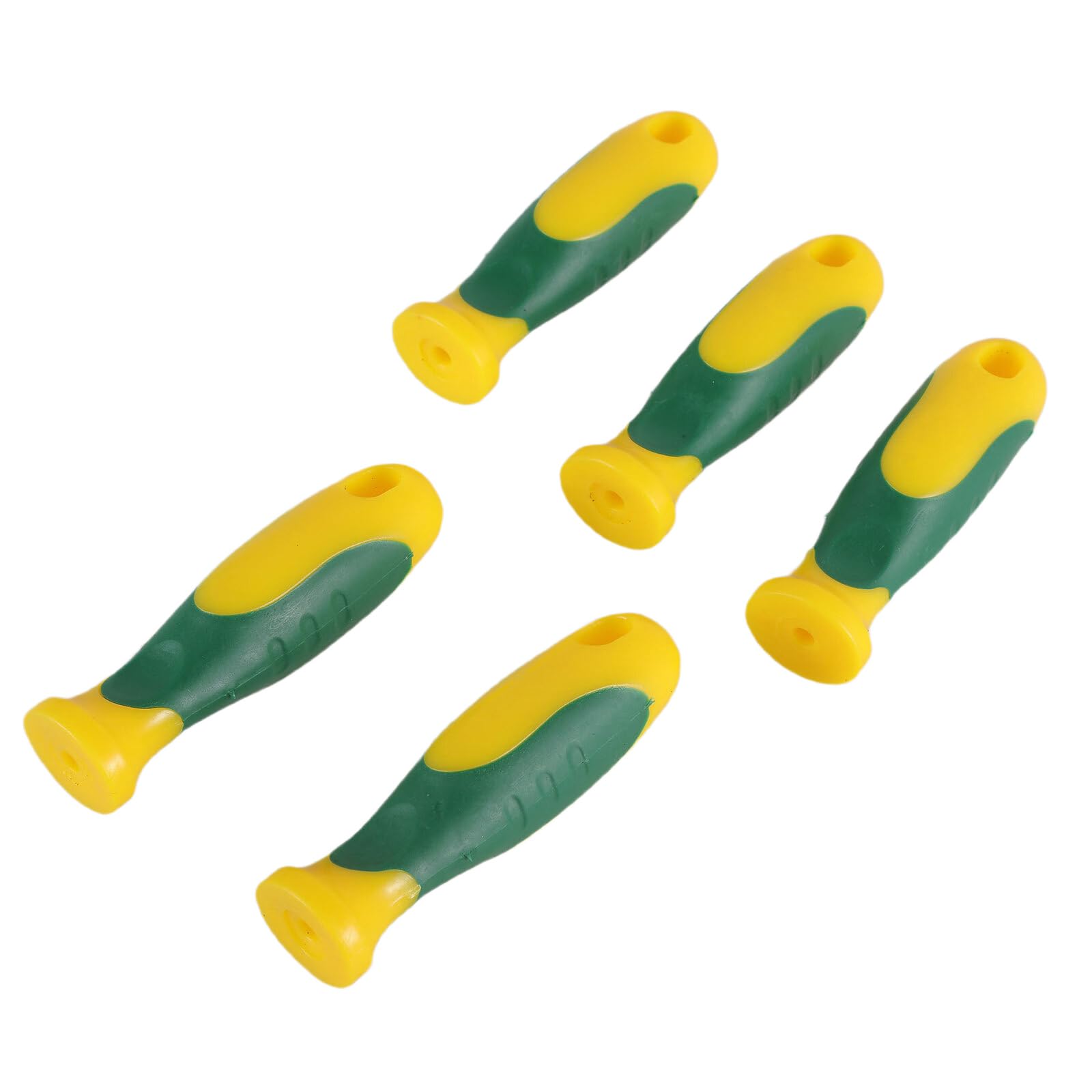 Tsophreniq 5Pieces File Handle For Woodwork And Metalwork Tool, Comfortable Grip, Tool Handling, Flat And Semi Round Files Comfortable File Grip