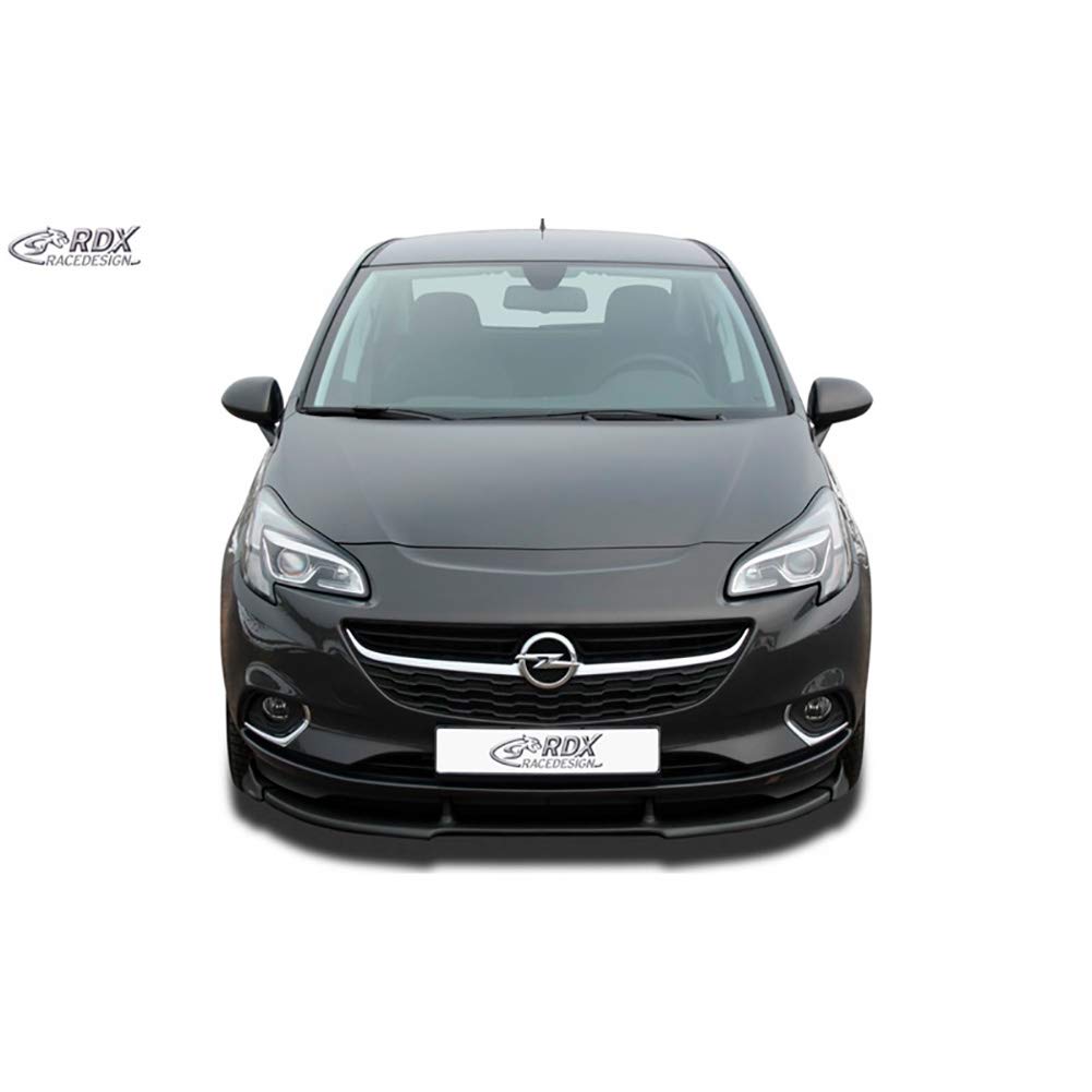 RDX Racedesign Frontspoiler VARIO-X Corsa E Frontlippe Front Ansatz Vorne Spoilerlippe, Schwarz, RDFAVX30694