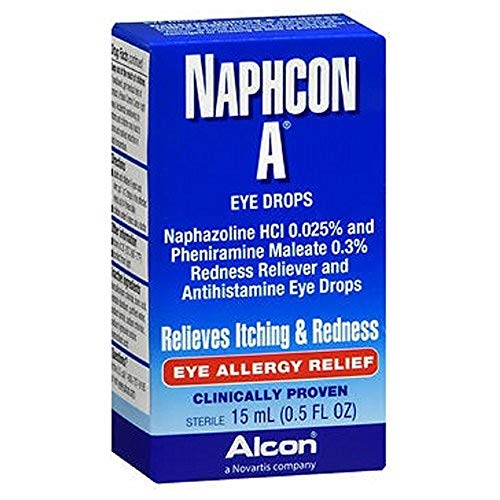 Naphcon A Eye Drops, 15 Ml (Pack Of 3) #TOP27