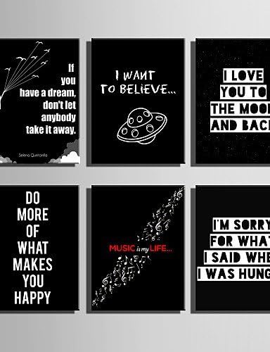 Amazon Co Jp Sdyjq ストレッチキャンバスアート 英語の文字シリーズ 装飾絵画 ミニサイズ ワンピース 3338 7 X 10 服 ファッション小物