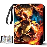 Sammelalbum für Karten, Sammelkarten Album, 50 Seiten 900 Taschen, PU Wasserdicht, Reißverschluss, Karten Ordner Heft, Geschenk für Card Sammler und Kinder (900)