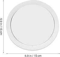 Vista 7 de Espejo redondo de montaje en pared con aumento 7X para afeitado de baño en casa, ventosa sin niebla