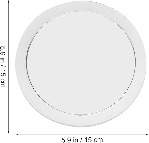 Miniatura 7 de Espejo redondo de montaje en pared con aumento 7X para afeitado de baño en casa, ventosa sin niebla