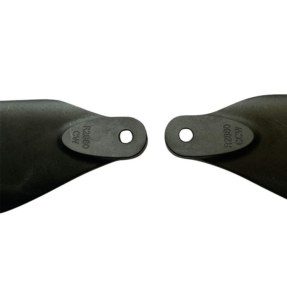 8 sztuk (4 pary) 2880 składane łopatki śmigła, do DJI, M10, Haoying X8 Plant Protection UAV Carbon Fiber Pulp Airplane Blades Śmigła do dronów
