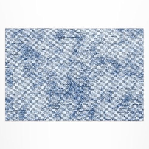 Tapis de sol vinyle 60x90 cm rectangulaire résistant pour extérieur et balcon