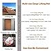Heavy Duty Lifting Cargo Net - Flat Nylon Sling Hoisting Net, Bungee Cargo Net for Secure Transport, Load Capacity 0.3-3.5 Ton, Ideal for Outdoor & Industrial Use