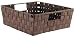 Whitmor, Woven Strap Shelf Storage Tote
