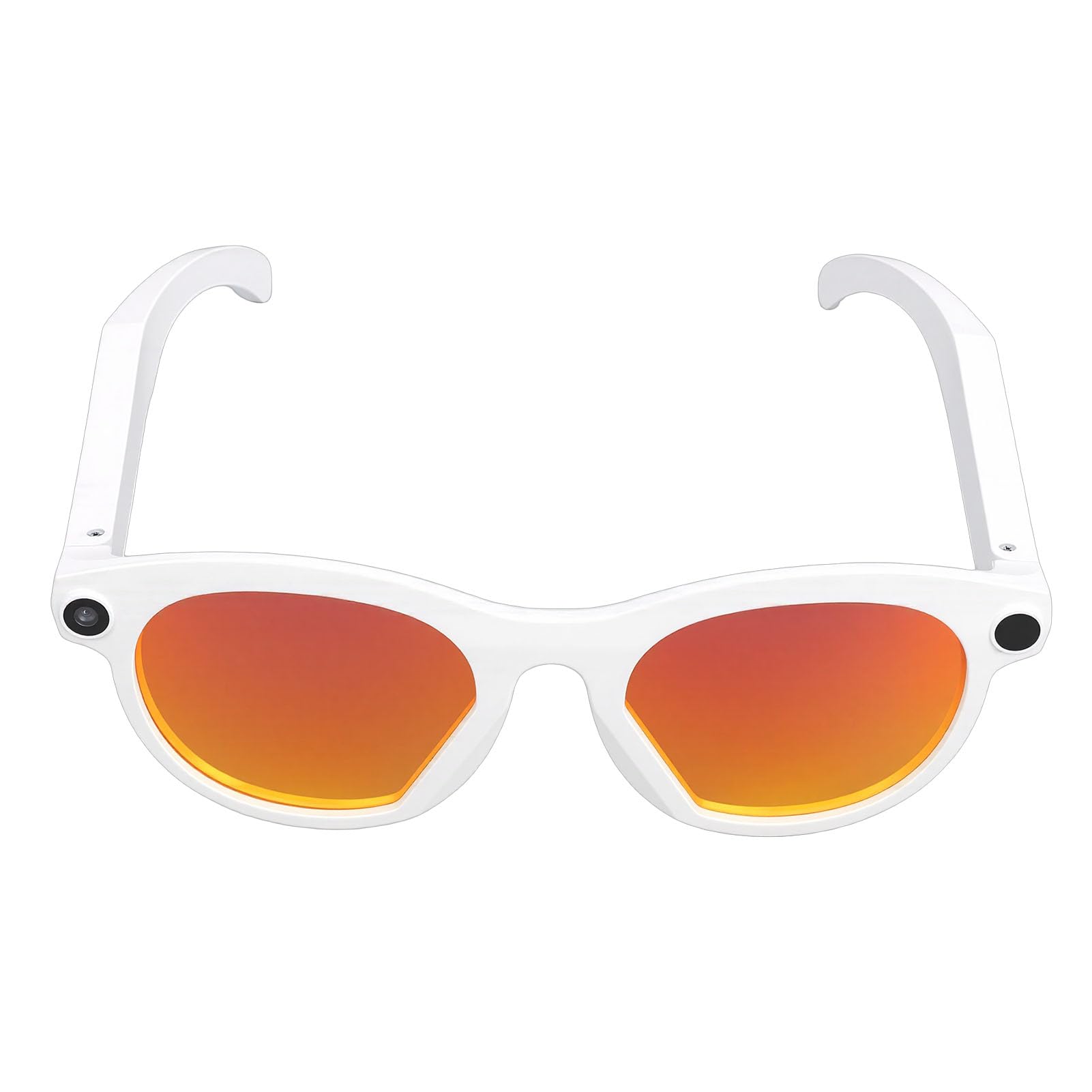 Jectse Lunettes Intelligentes AI, Caméra 8MP, Lunettes de Soleil D'enregistrement Vidéo 1080P avec Traduction en Temps Réel, Prise en Charge ChatGPT, Double Microphone, pour Les