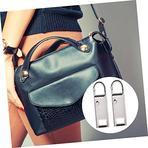 TEHAUX 5 Pçs Destacável Zíper Extrator Kit De Reparo De Couro Etiquetas Para Roupas Alças De Bolsa S