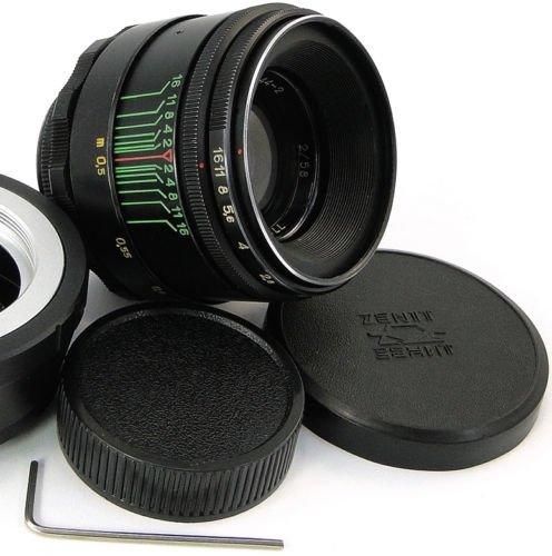 Amazon.co.jp: HELIOS 44-2 58mm F2 ロシアレンズ Eマウント