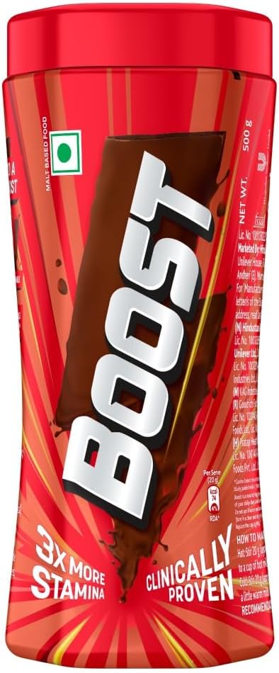 BOOSTHealth, Energy and Sports Nutrition drink - 500 g Pet Jar