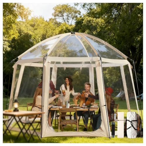 2-4/5-6/8-10�l�p �����h�[���e���g�K�[�{ �A 540°���O�����e���g �A �h�[���e���g �A ���݂̂���PVC �p�[�e�B�[�C�x���g �L�����v�p,Size2:300*300*205cm/118*118*81in