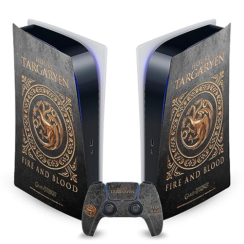 Sticker PS5 Digital Game of Thrones Targaryen anti rayure