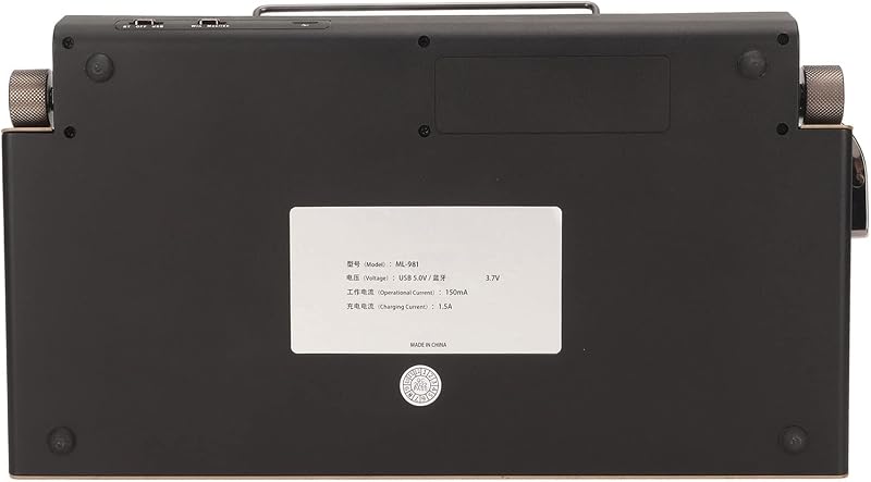 VBESTLIFE Retro Írógép Billentyűzet - 83 Gombos Vezeték Nélküli Mechanikus Bluetooth Billentyűzet Fém Sapkákkal, Fa Mintázattal PC-hez és La