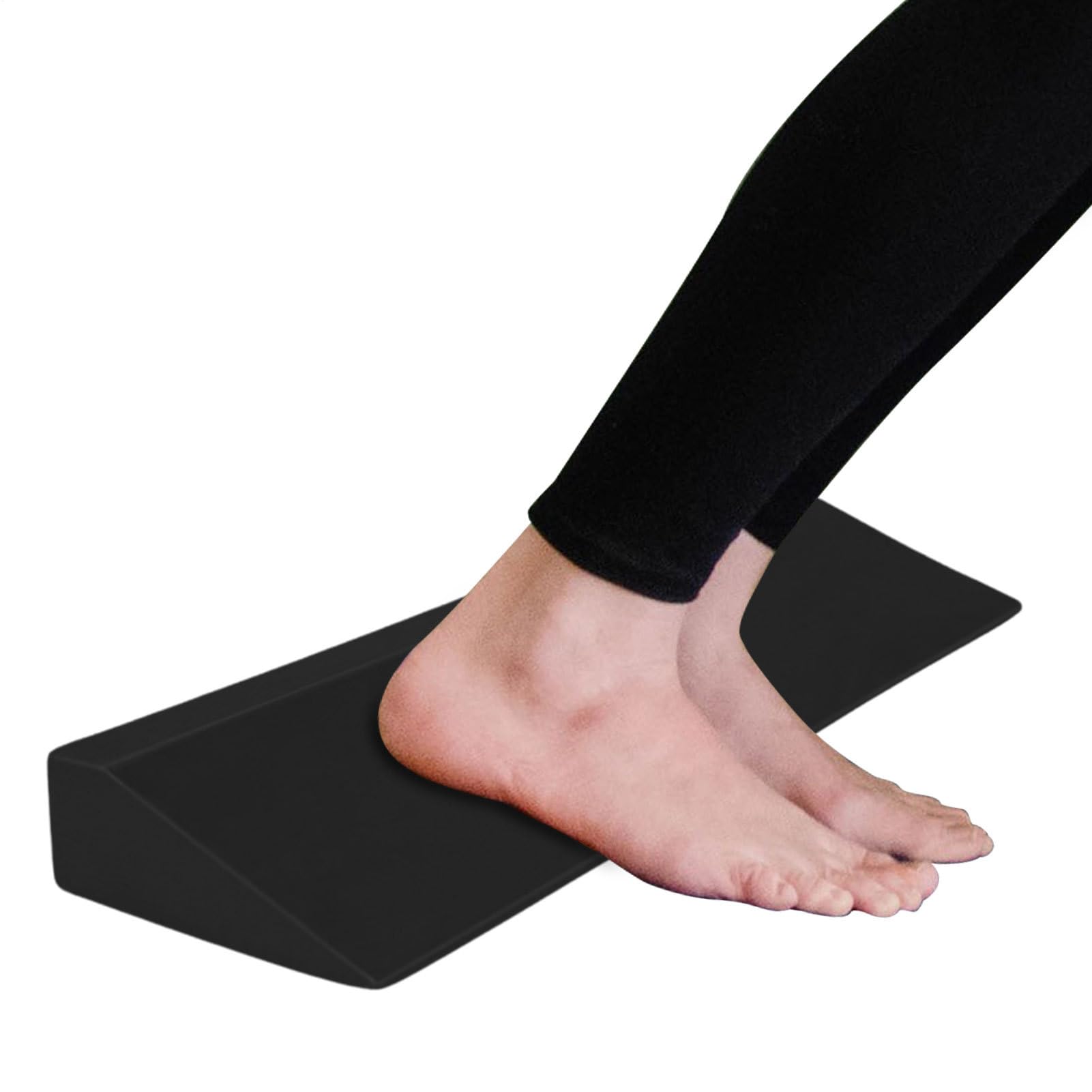 Planche Incline Slant pour Étirement de Mollet - Accessoire de Soutien des Pieds - Cale de Poignet Souple