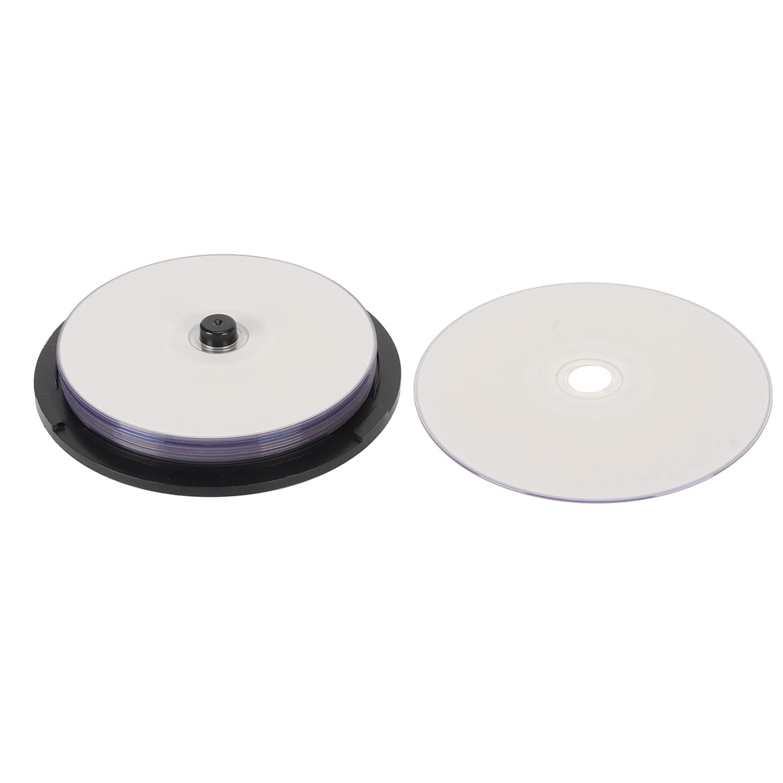 Denash Disques DVD R, Supports Enregistrables, capacité de 4,7 Go, Enregistrement à Vitesse 16X, Stockage D'archives à Long Terme, compatibilité Universelle, Disques Vierges pour (10PCS)
