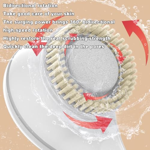 Brosse de massage pour le corps étanche XIAOXIAOYU avec manche long ergonomique