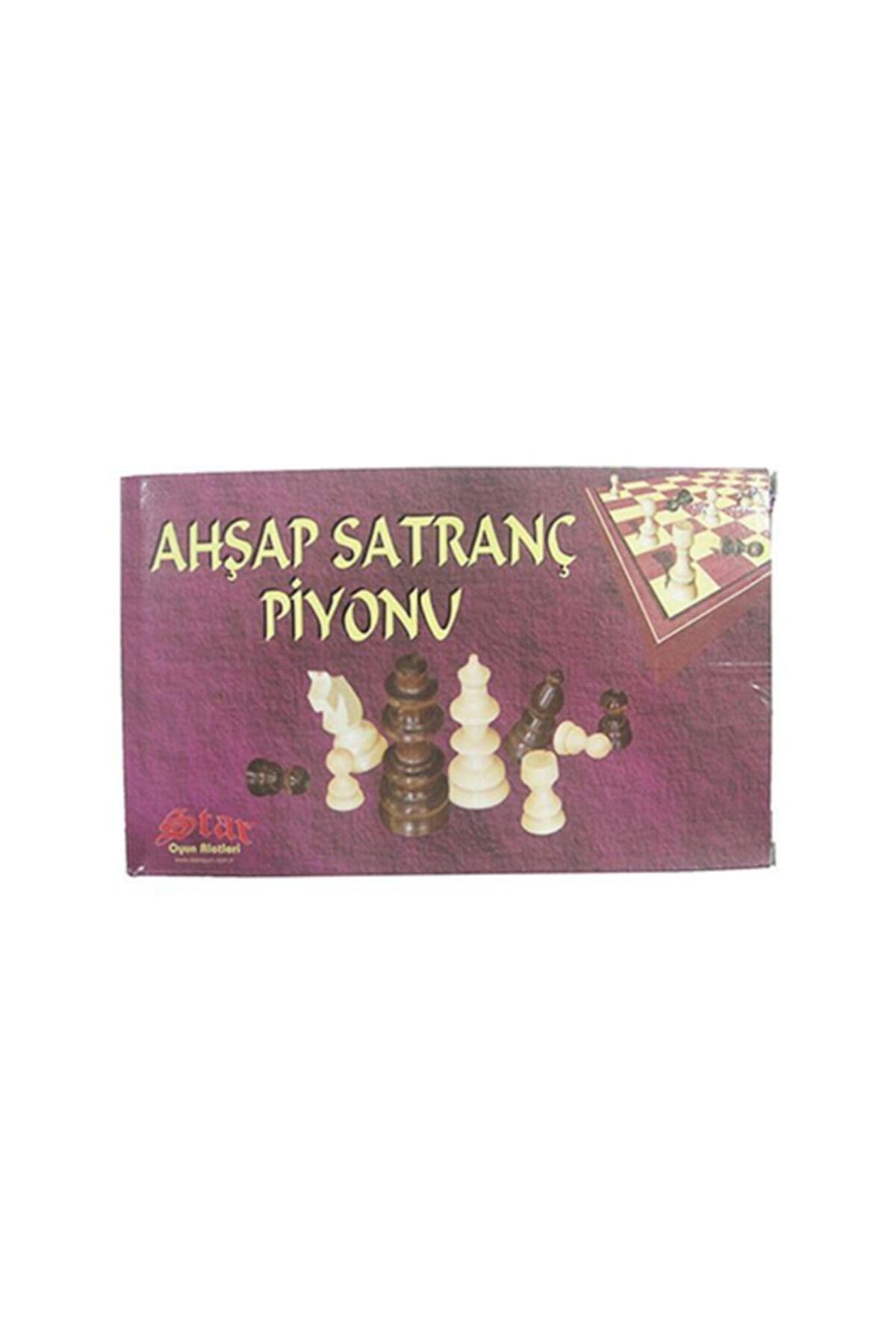 Staroyun STAROYUN1050217 13 x 21 x 7 cm ahşap Chessman 4 Chess set