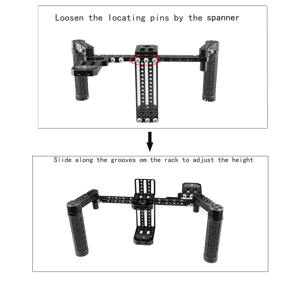 Amazon | CAMVATE ディレクターズモニターケージ 多機能プレート付き 5